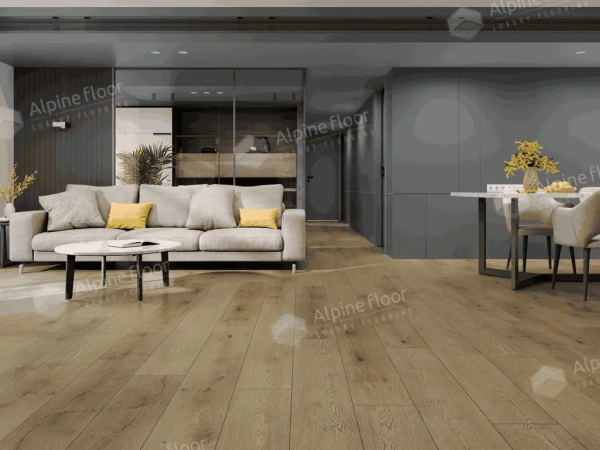 Инженерная кварц-виниловая плитка Alpine floor Премиум 12 (PREMIUM 12) Дуб Альто ECO 24-1